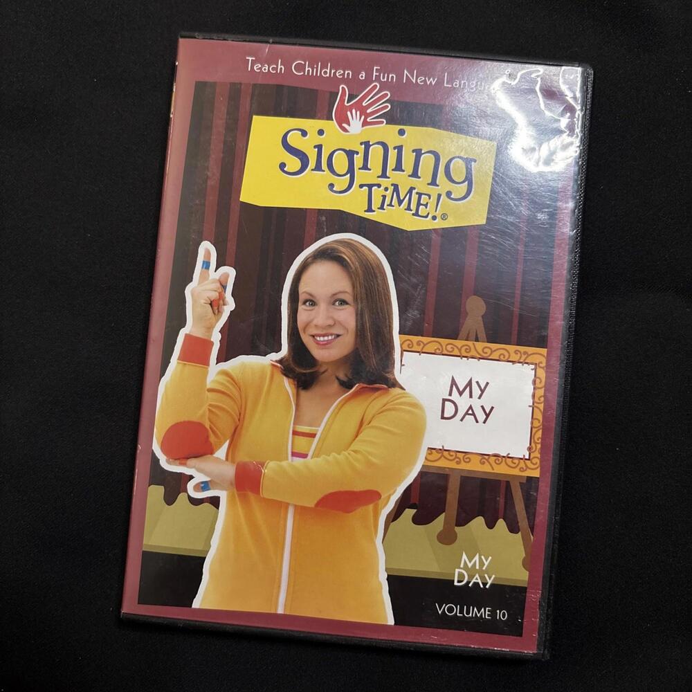 Signing Time Vol. 10 - My Day (DVD, 2004)